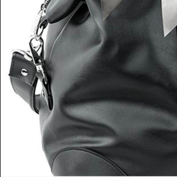 Michel Germain Vegan Leather Weekend Duffle Bag NWT - Picture 5 of 11